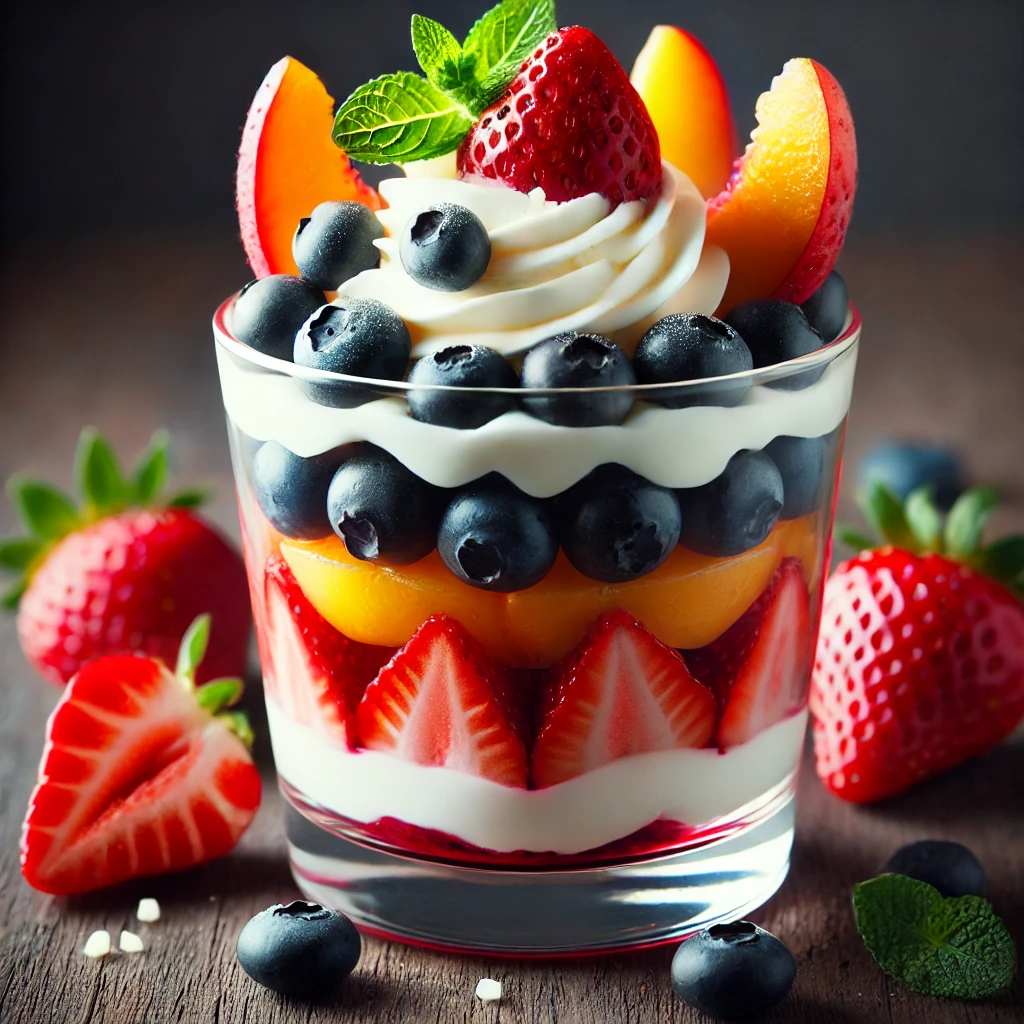 Recept za Voćni Kup sa Kremom